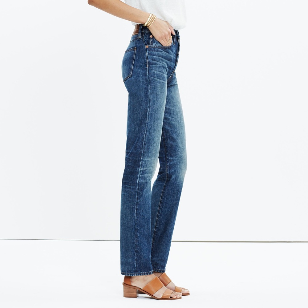 Madewell Button-Front Boyjean (Rivet & Thread) - Picture 3 of 3